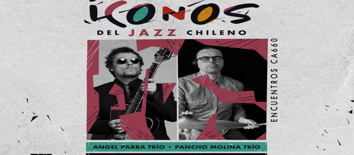 Íconos del jazz chileno.