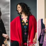 Javiera Electra, Francesca Ancarola y Mariana Montenegro